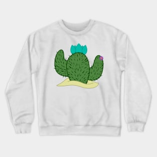 Cute Cacti Crewneck Sweatshirt